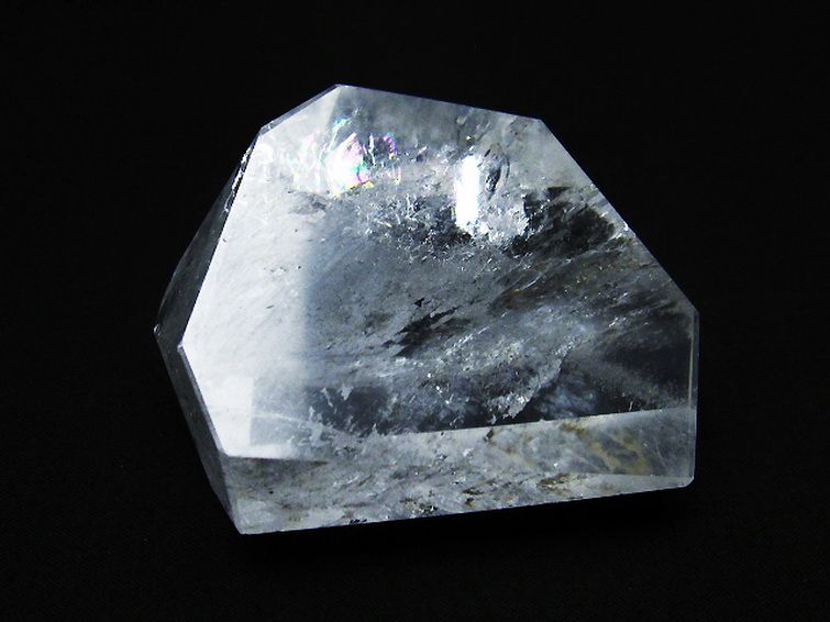 虹入り ヒマラヤ水晶 原石[T72-2363]