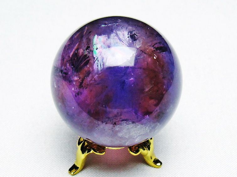 アメトリン 丸玉 38mm [t145-2140]