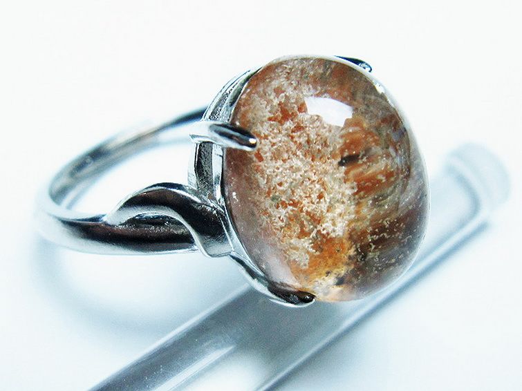 ガーデン （庭園） 水晶 指輪 リング(16号)[t272-3290]