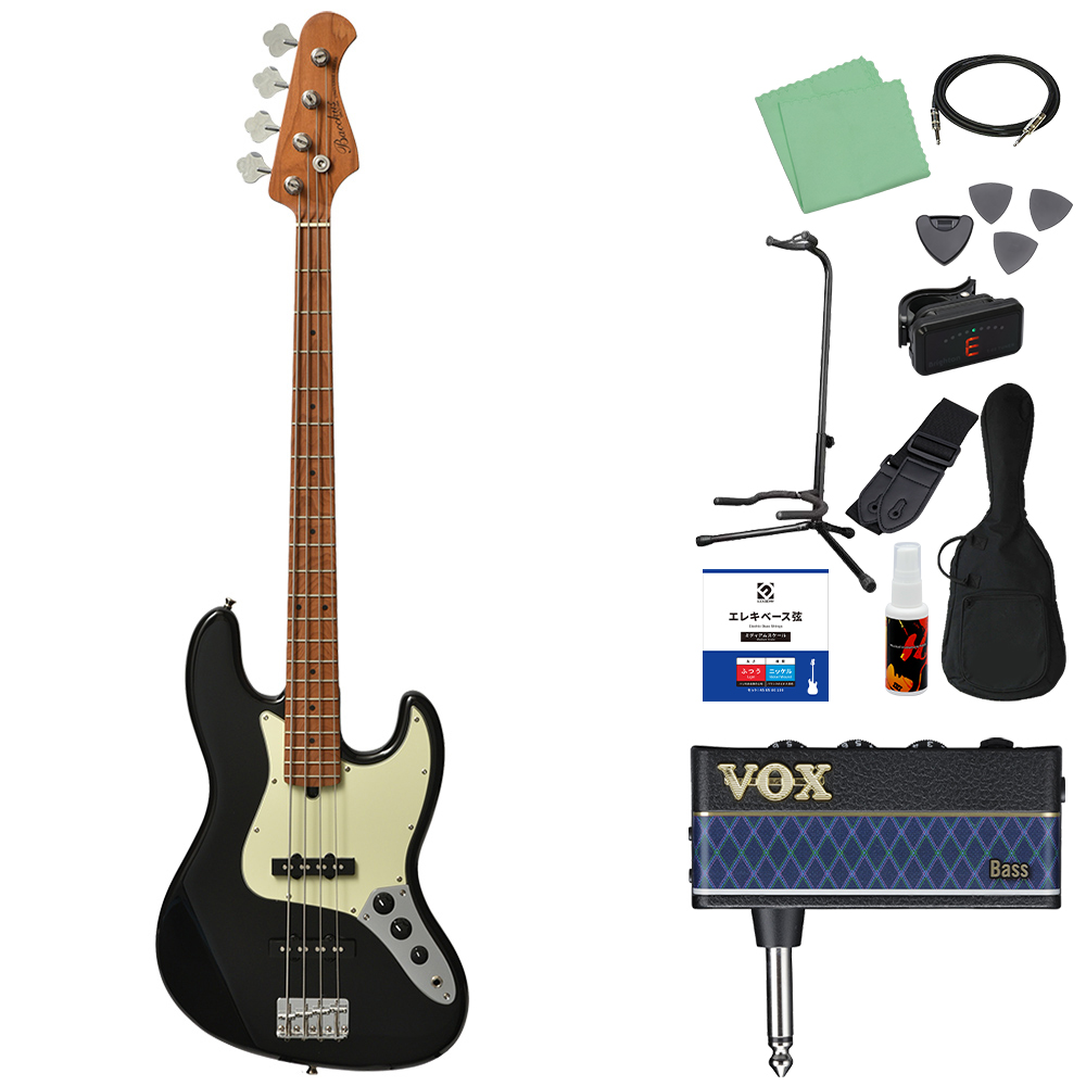 Bacchus（バッカス） BJB-1-RSM/M ベース 初心者12点セット ヘッドホン