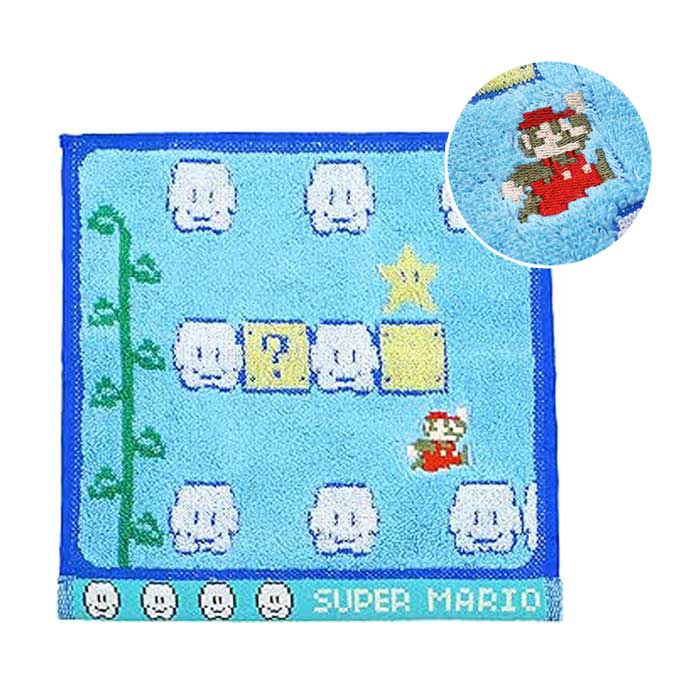 任天堂（Nintendo） ミニタオル スーパーマリオブラザーズ 完成品