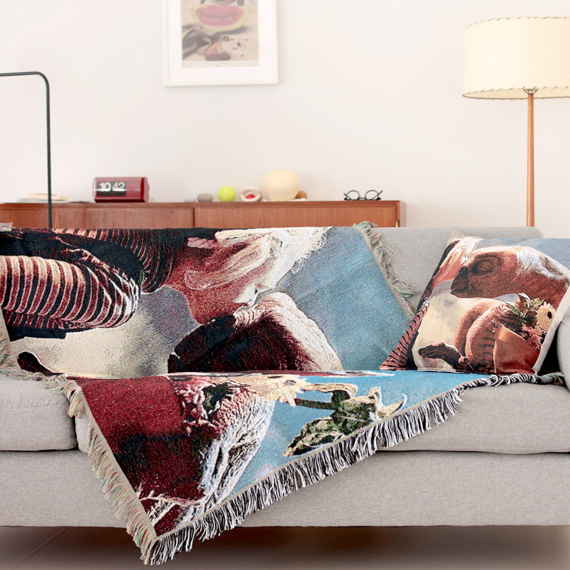 E.T. ラグ かけるだけ タペストリーラグ マルチマット マルチクロス