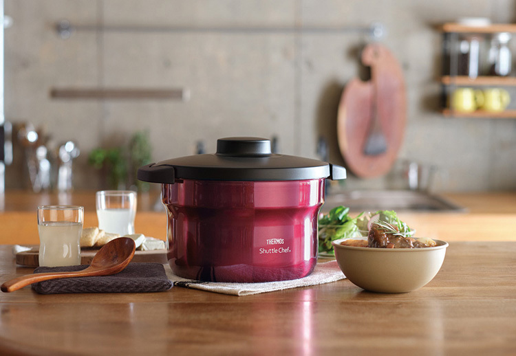 サーモス 真空保温調理器シャトルシェフ 2.8L レッド KBJ-3001 R ( 1個