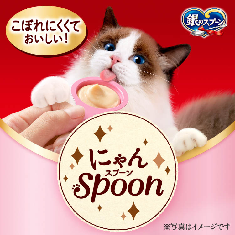 銀のスプーン おやつ にゃんSpoon 2種のアソート まぐろ＆鶏