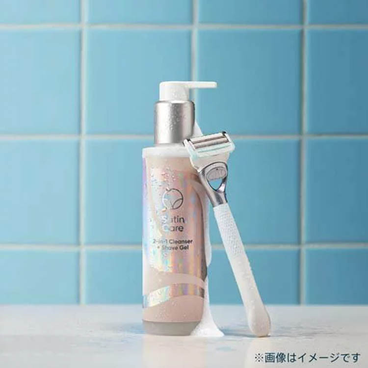 ジレット ヴィーナス VIOヘア＆スキン 2イン1 クレンザー+シェーブ