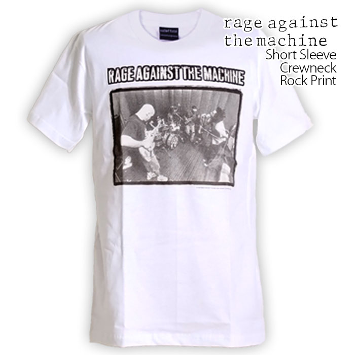 ロックtシャツ バンドtシャツ パンク Rage Against the Machine メンズ