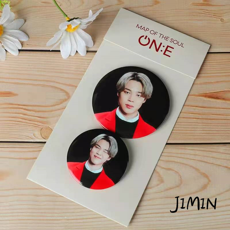 送料無料 BTSグッズ 缶バッジ 2個セット BTS 防弾少年団 缶バッチ 韓流