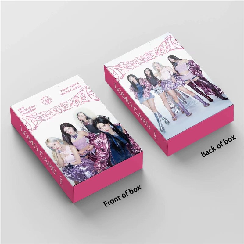 aespaグッズ フォト カード 55枚 セット トレカ エスパ 写真 全員