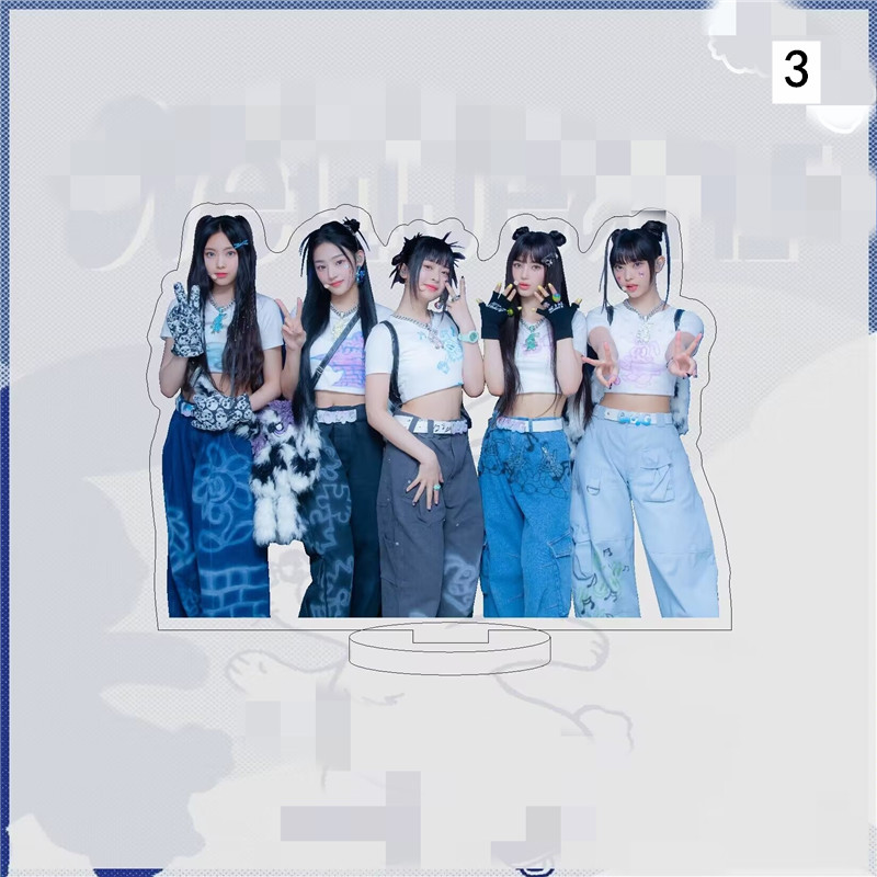 2番目半額 New Jeansグッズ 写真立て OMG 卓上 10cm ニュージーンズ