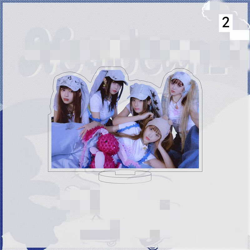 2番目半額 New Jeansグッズ 写真立て OMG 卓上 10cm ニュージーンズ