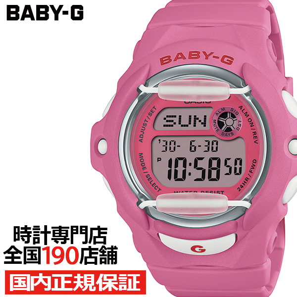 BABY-G チェリーレッドアクセント BG-169CH-4JF レディース 腕時計