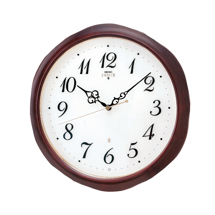 SEIKO（セイコー） エムブレム 電波 掛け時計 HS554B クオーツ 電池式
