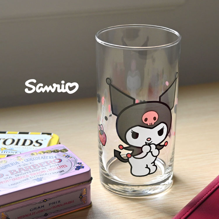sanrio（サンリオ） ガラス コップ かわいい ハローキティ マイメロ