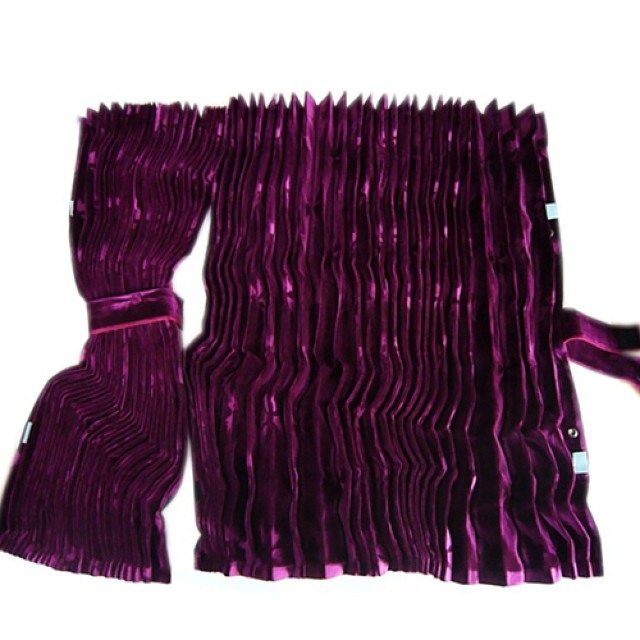 トラック用品 金華山 仮眠カーテン コスモス アコーディオンタイプ