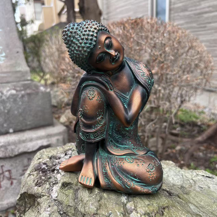 DENKO HOME（電光ホーム） 仏像 釈迦 仏陀 仏像オブジェ 禅 神様