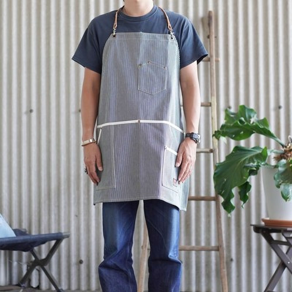 Big John（ビッグジョン） カフェエプロン ワークエプロン デニム