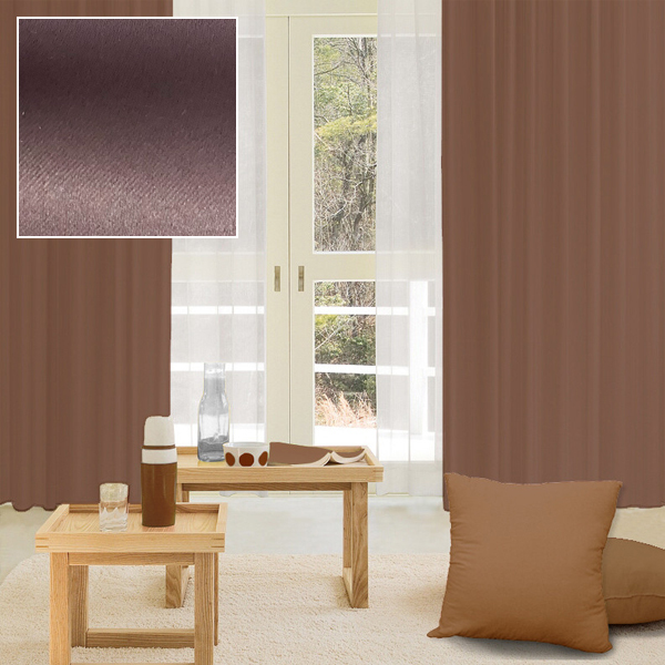 フェデポリマーブル オーダーカーテン 遮光1級 サイズ 巾 幅 50-100cm