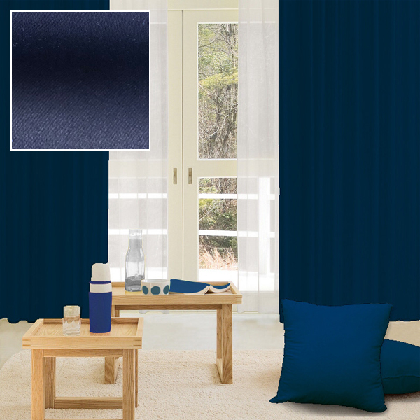 フェデポリマーブル オーダーカーテン 遮光1級 サイズ 巾 幅 50-100cm