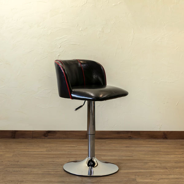 サカベ カウンターチェア おしゃれ 北欧 背もたれ 昇降式 アンティーク