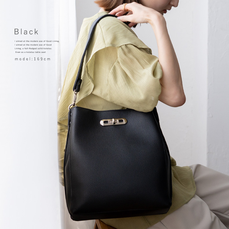 VitaFelice（ヴィータフェリーチェ） トートバッグ レディース 縦型