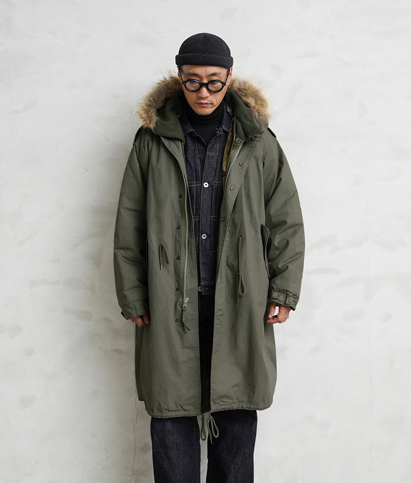 HOUSTON（ヒューストン） WAIPER別注 M-51パーカ / モッズコート用