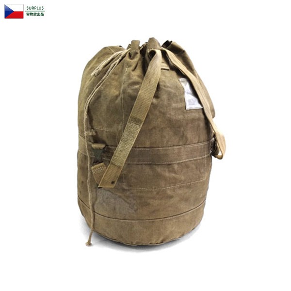 MILITARY（ミリタリー） 実物 USED チェコ軍 ダッフルバッグ メンズ