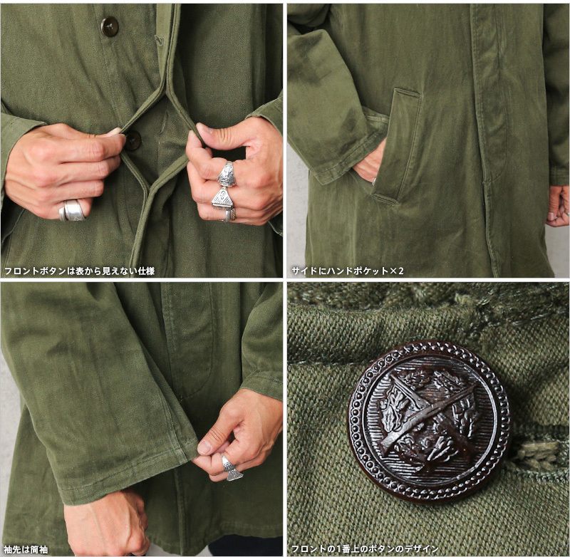 MILITARY（ミリタリー） 実物 USED ハンガリー軍 フィールドコート