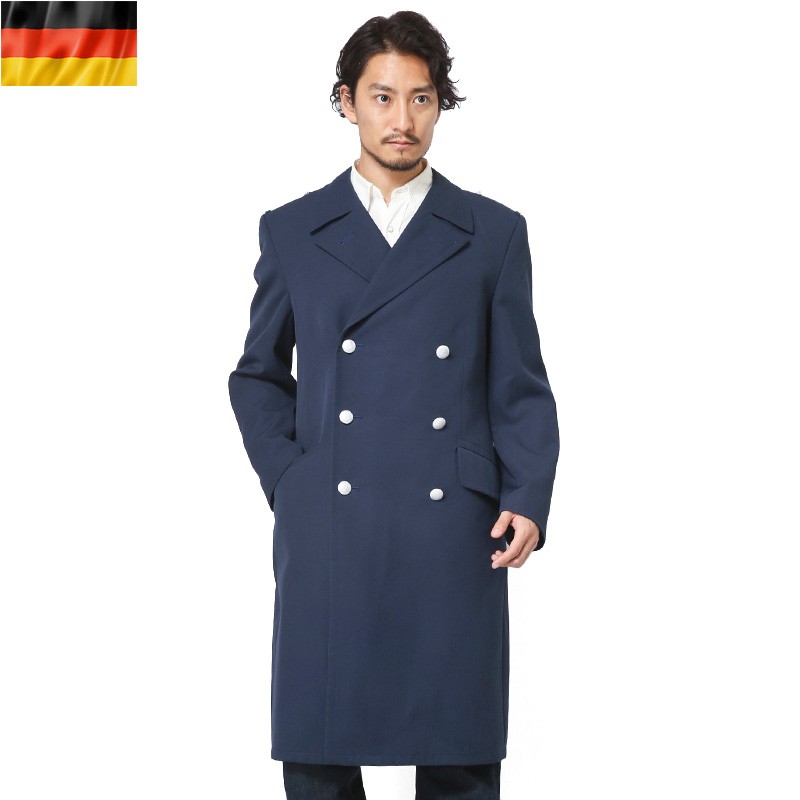 BWドイツ軍/連邦軍＊海軍＊日本人サイズ＊旧型ロングコート（実物）