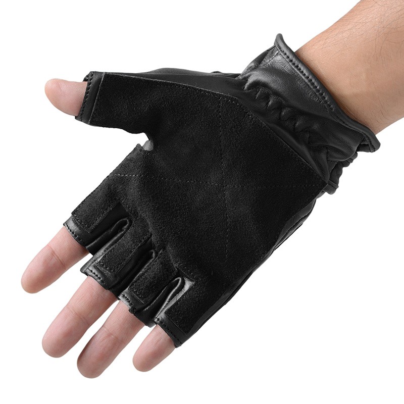 MILITARY（ミリタリー） 新品 米軍 SWAT レザー フィンガレス グローブ