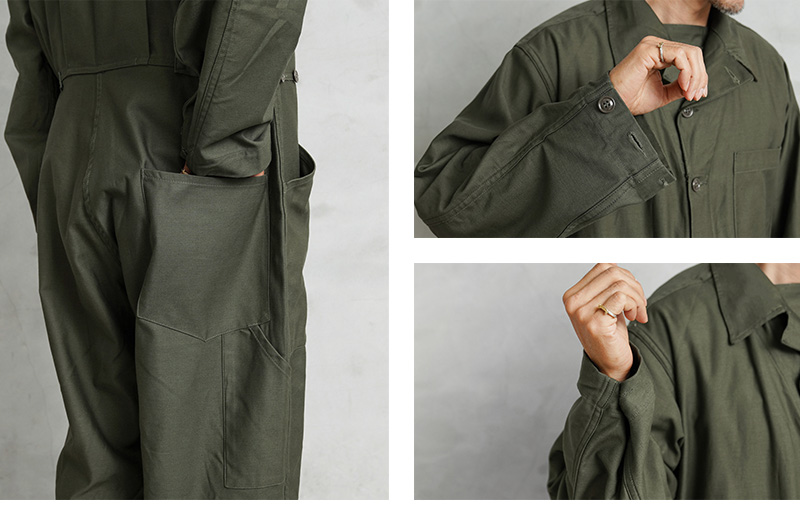 MILITARY（ミリタリー） 実物 新品 デッドストック 米軍 COTTON SATEEN
