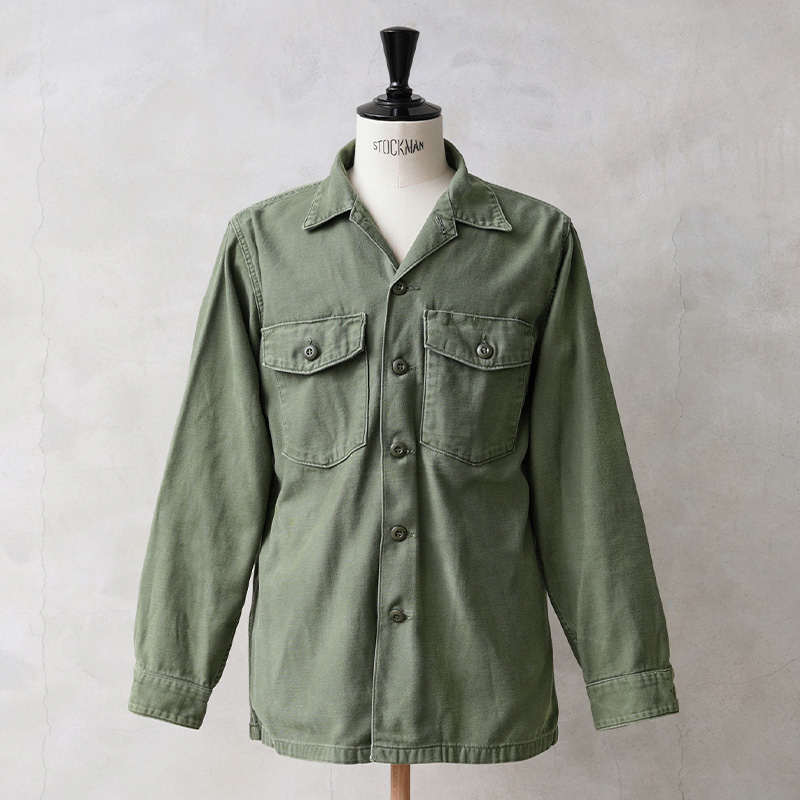 MILITARY（ミリタリー） 実物 USED 米軍 OG-107 コットンサテン