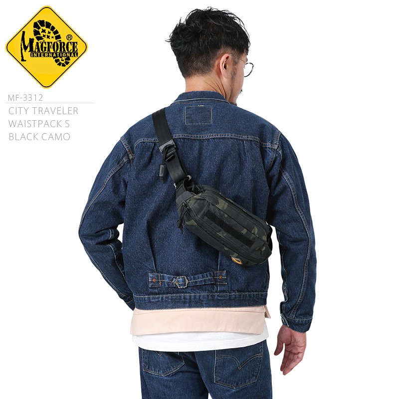 MAGFORCE（マグフォース） MF-3312 CITY TRAVEL WAISTPACK SMALL
