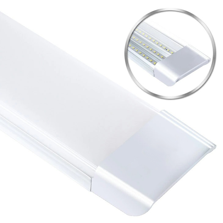 即納】80W形 一体型 直管 LED蛍光灯 1灯・3灯相当 一体型台座付 6300LM