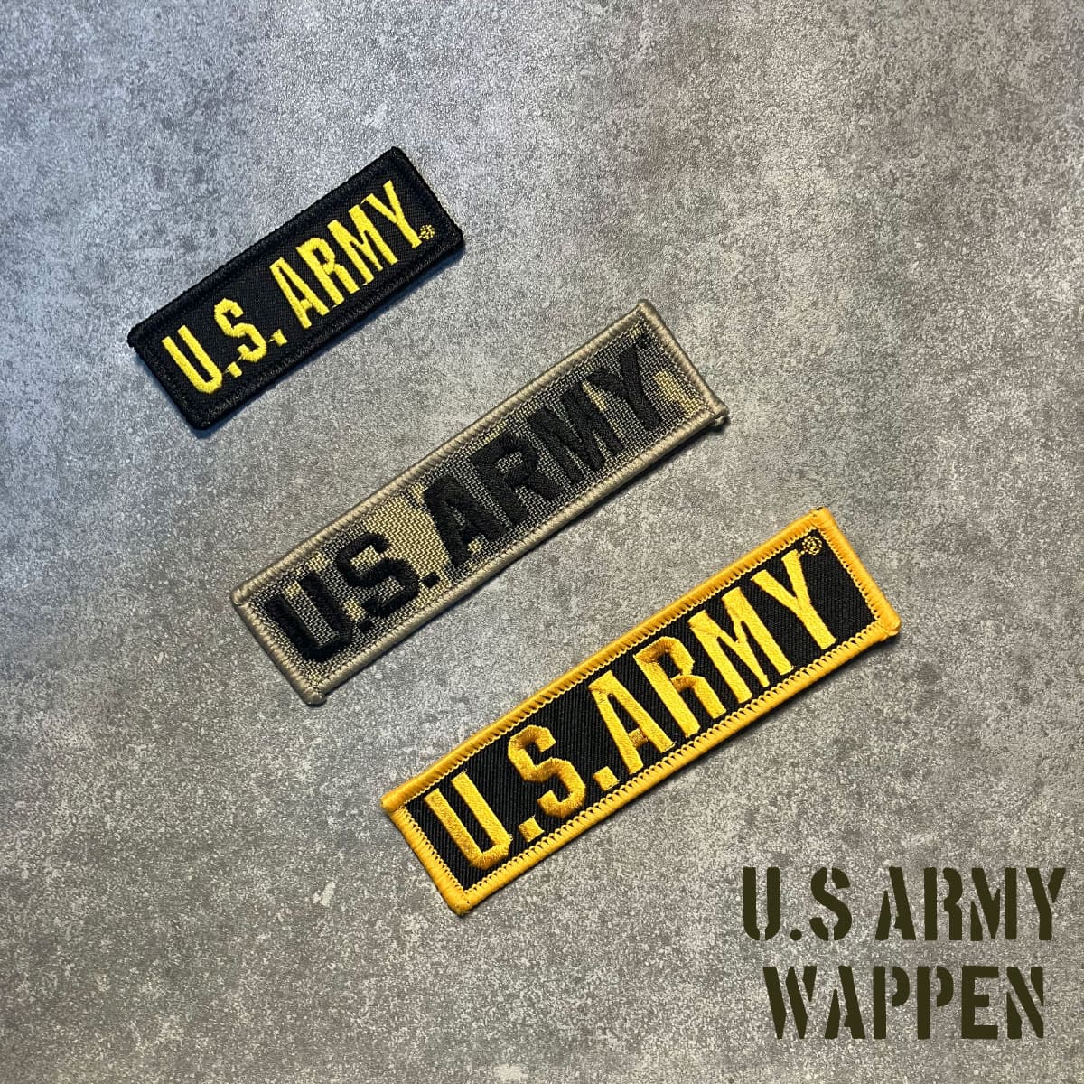 ミリタリーワッペン タブ U.S.Army Tab アーミー アメリカ陸軍 PM0361