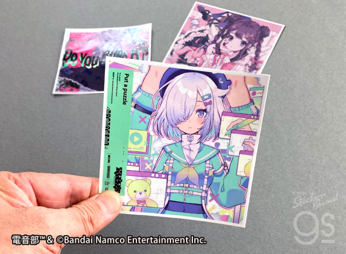 電音部 CDジャケットステッカー 大神 纏/神パラサイト 音楽 DJ