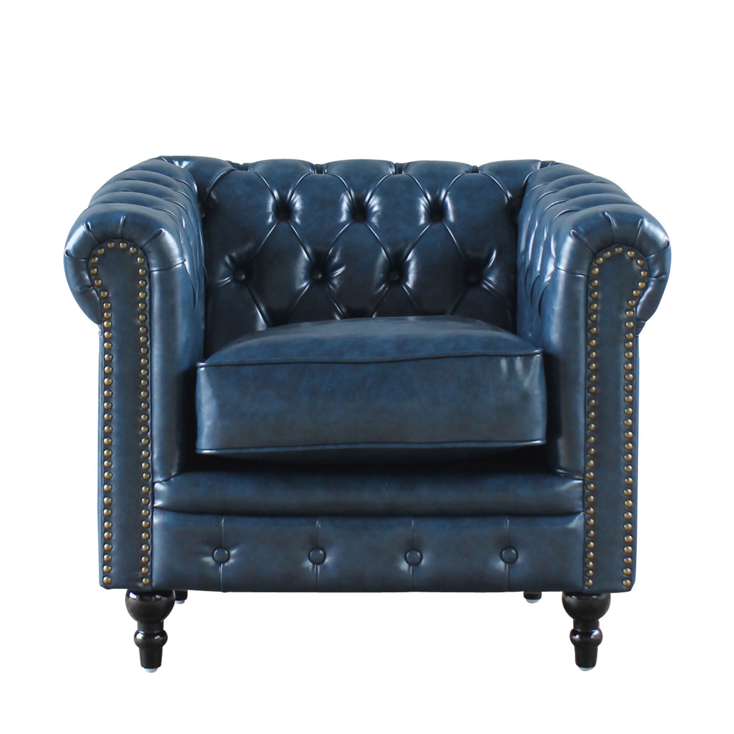 Vincent(ヴィンセント)シリーズ 1人掛け チェスターフィールド クラブ