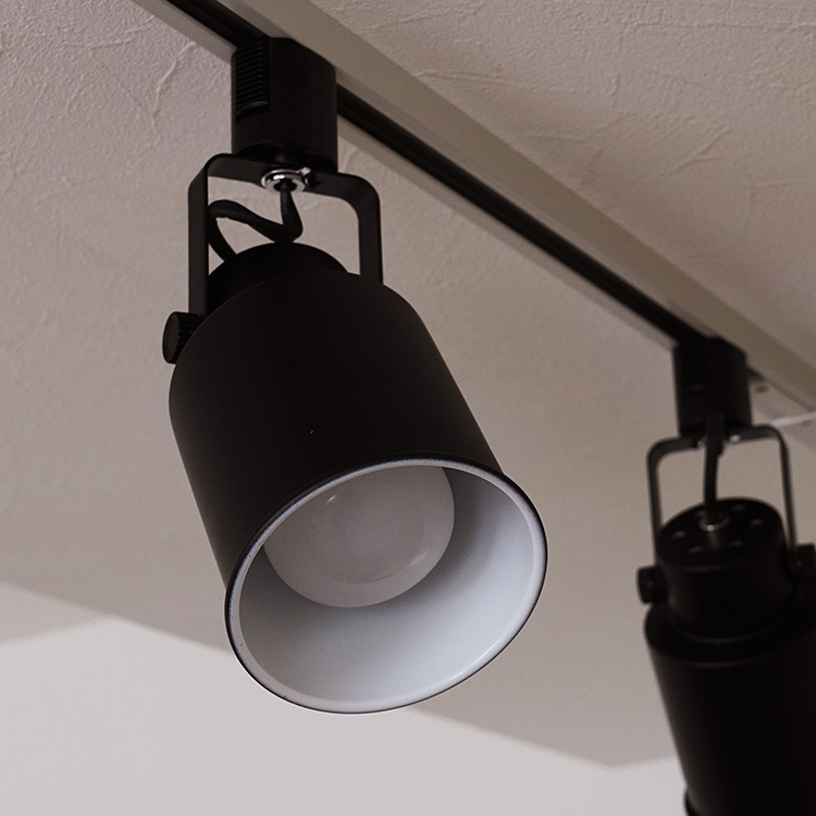 4個セット ダクトレール用 スポットライト E26 配線 天井照明