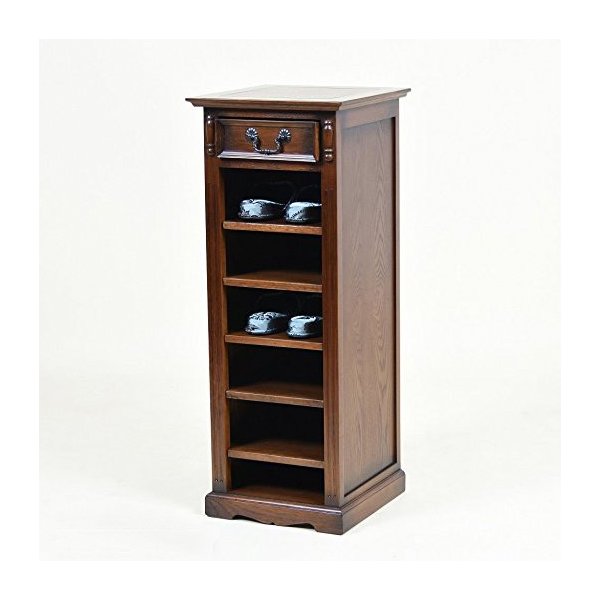 ウッドギャラリー樹 スリッパラック 木製 無垢材 アンティーク