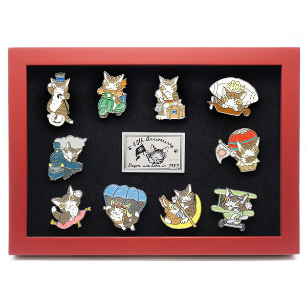 わちふぃーるど ベビーダヤン ピンバッジ 卵デザイン 40thピンズセット わ