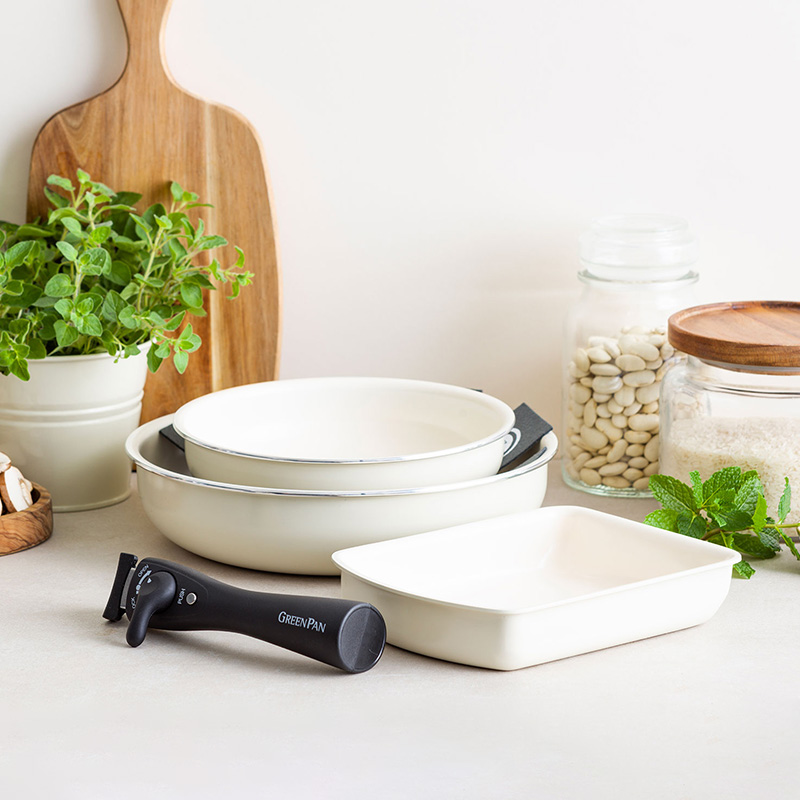 GREEN PAN（グリーンパン） 特典付 ガス・IH対応 クリックシェフ 5点