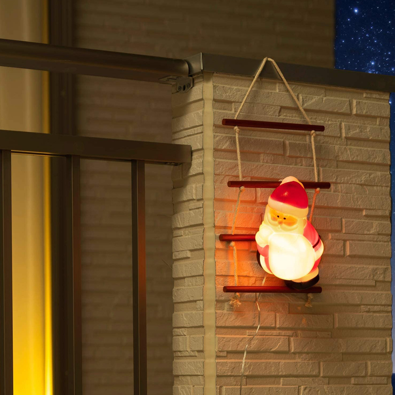 タカショー 「ブローライト はしごサンタ 1pc」LGT-BL01 LED電球/安全