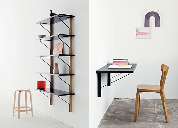 artek（アルテック） ウォールシェルフ KAARI SHELF WITH DESK(カアリ