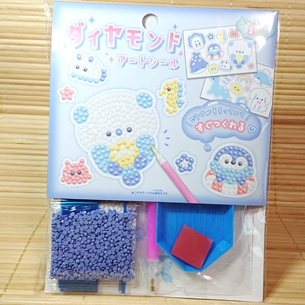 手作りしよう！ ダイヤモンドアートシール キット うみのなかま/96034