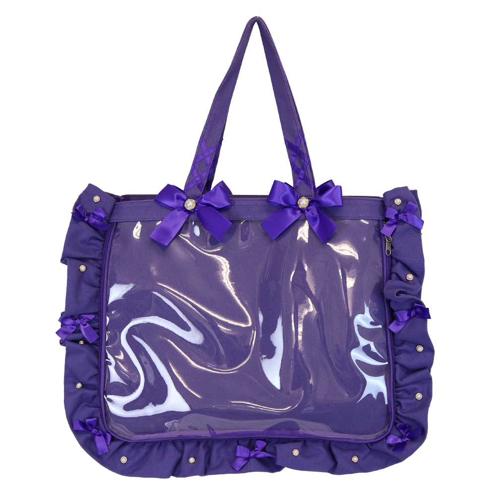 痛バッグ トート ビニールトートバッグ 魅せトート 痛バ ザッカマート