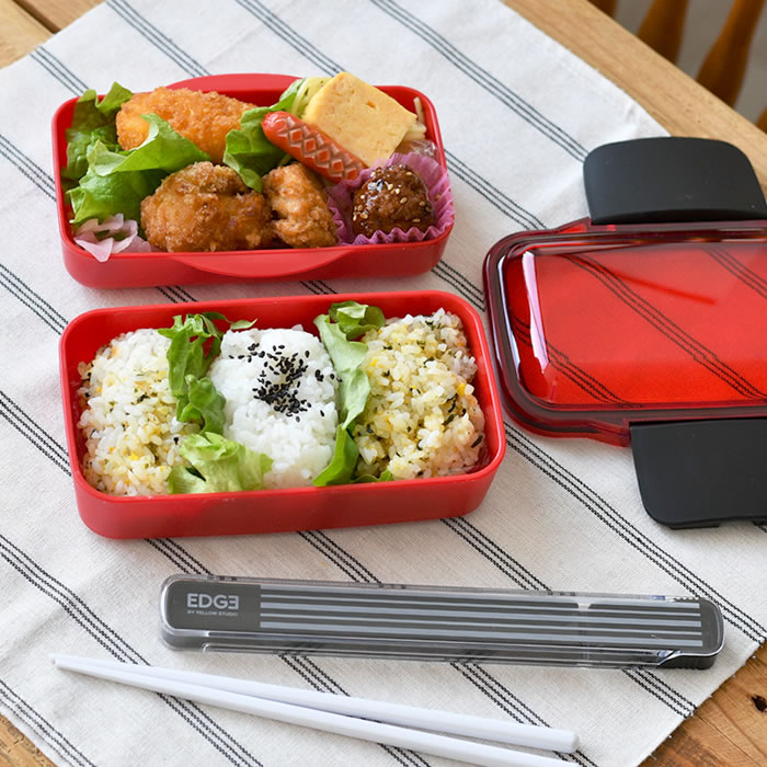 イエロースタジオ お弁当箱 おしゃれ '25 EDGE ドーム2段 ランチ