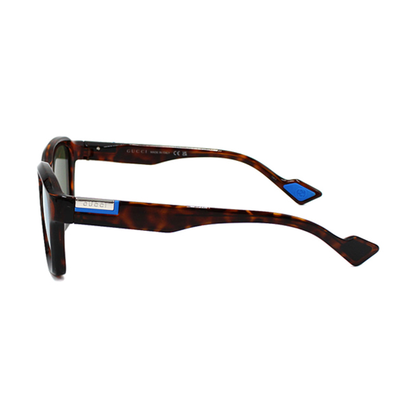 GUCCI（グッチ） サングラス ユニセックス ハバナ×ブルー(ミラーレンズ