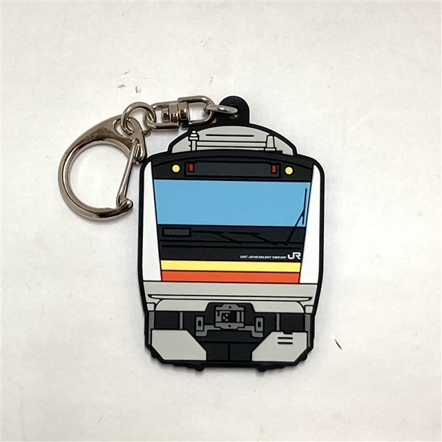 ラバーキーホルダー E233系 (中央線タイプ):電車市場 Eモール本店通販