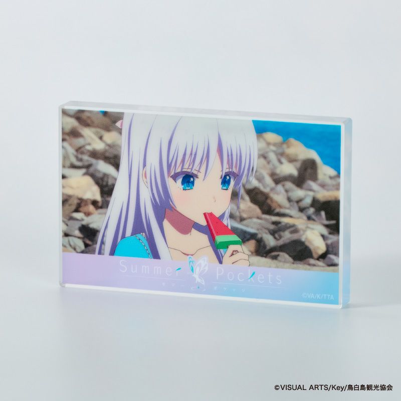 Summer Pockets アクリルブロックコレクションA／鳴瀬しろは(全8種