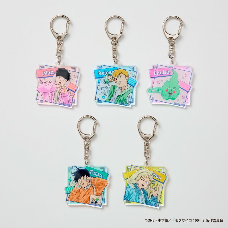 モブサイコ100 III』アクリルキーホルダーコレクション（全5種