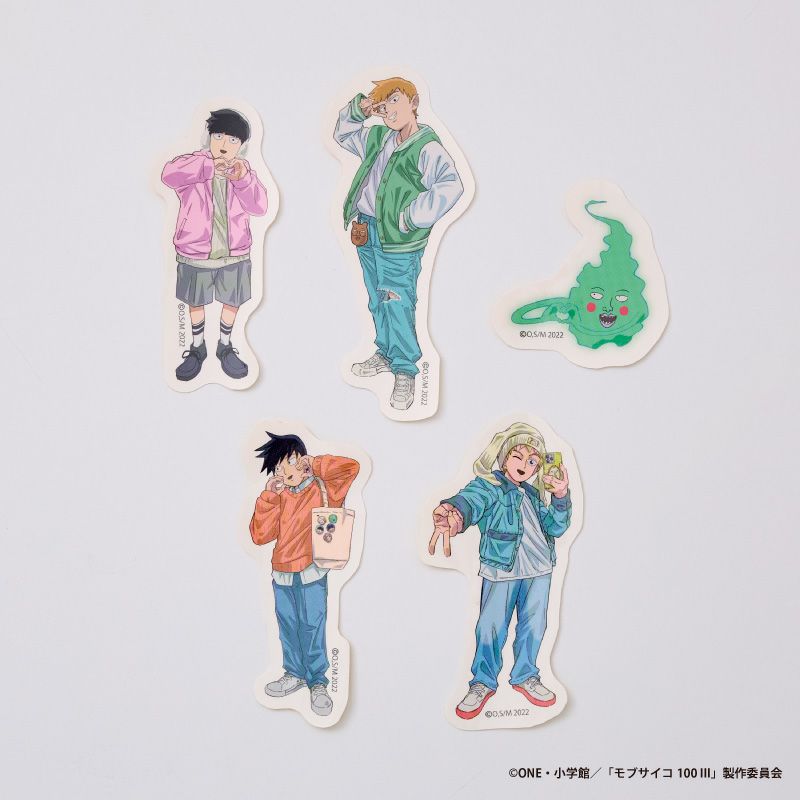 モブサイコ100 III』イラストステッカーコレクション（全14種